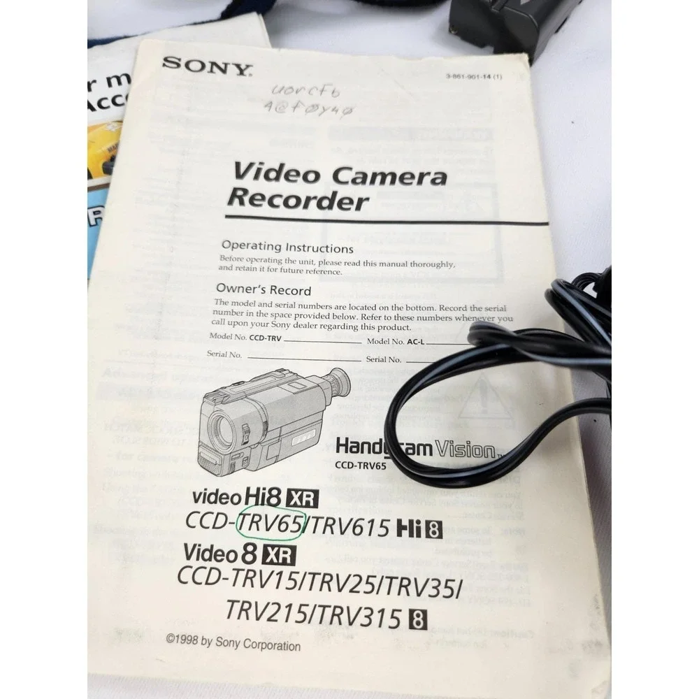 Sony vintage handycam